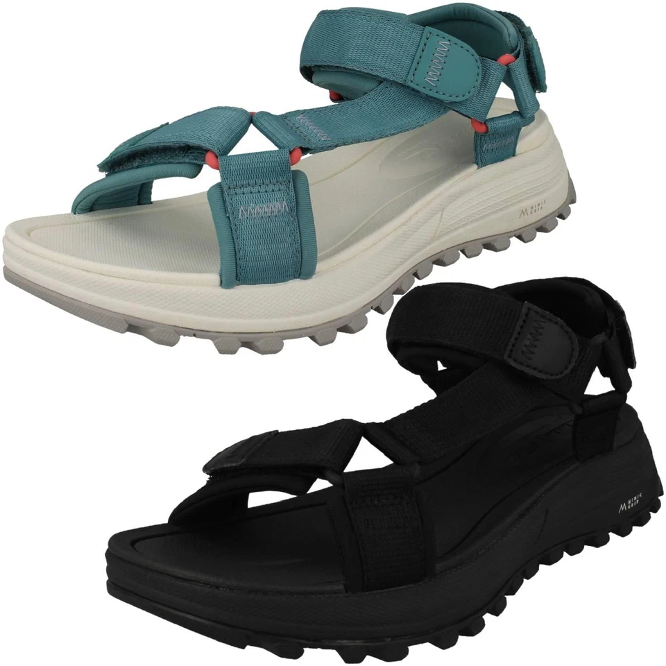 Ladies Clarks Mimic Grip Soled Strappy Walking Sandals 'ATL Trek Sport' - Image 1 of 1