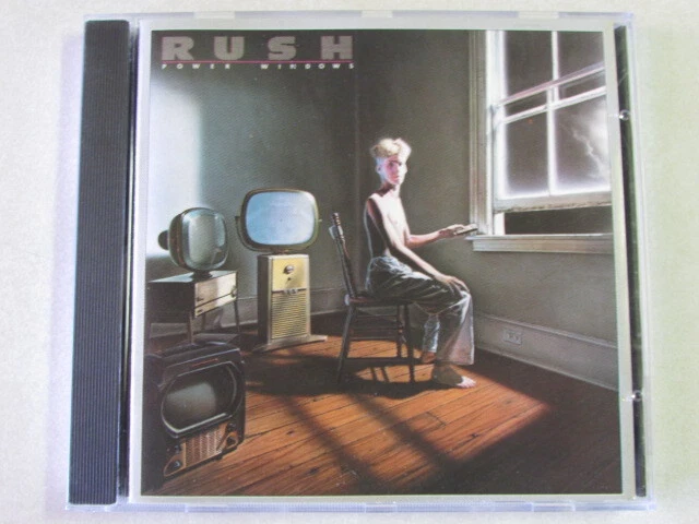 Rush Power Windows CD Canada Press Anthem Records Label Vank 1049 Like New OOP Foto 1 de 4