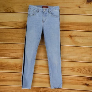 Arizona Skinny Jeans Girls Size 14 Blue Cotton Blend Light Wash Mid Rise - Picture 1 of 7
