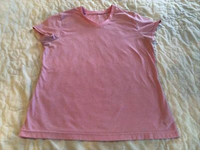 Camiseta Danskin Talla XL 16-18 Manga Corta Rosa TAC Foto 1 de 4
