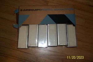 Airequipt Metal Magazines 36 Slots Each Set of 6 For 35 mm & Super Slides VTG - Picture 1 of 8