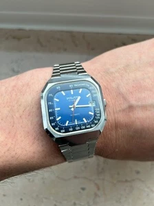 Eine seltene automatische Poljot, Original Armband, guter Zustand - Bild 1 von 8