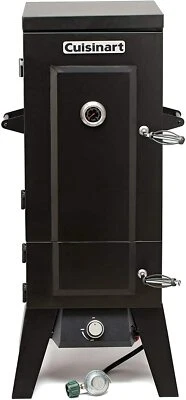 Cuisinart Vertical 36" Propano Patio Trasero/Camping Gas Barbacoa Carne Madera Ahumador Foto 1 de 4