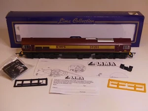 LIMA OO L204664 EWS CLASS 59 DIESEL LOCO VALE OF YORK R/N 59201 BOX INST SHEET - Picture 1 of 19