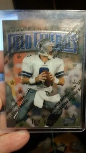 TROY AIKMAN Cowboys 1997 Finest #130 Field Generals Silver Embossed Card SP - Picture 1 of 2