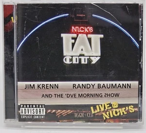 Nick’s Fat City DVE Morning Show CD WDVE Live at Nick’s Jim Krenn Randy Baumann - Imagen 1 de 9