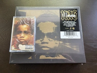 Nas Illmatic (Vinyl) 30th Anniversary  7" Single Box Set & Tape Cassette Sealed! - Image 1 of 4