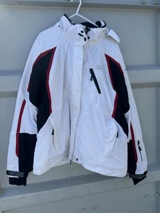 Men's White Summit Recco Rescue Technology Waterproof Jacket Size Small - Picture 1 of 14