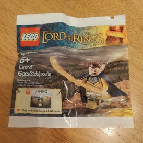NEW LEGO 5000202 The Lord of the Rings - Blue Cape/Gold Elrond Polybag LOTR Rare