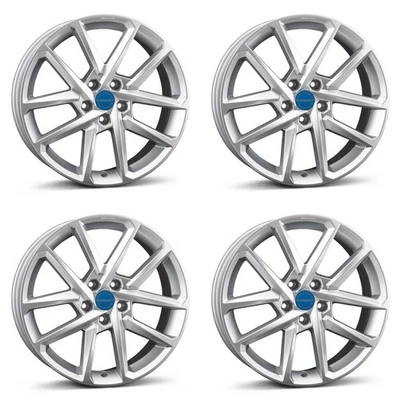 4 Borbet Wheels N 7.5x18 ET46 5x108 SIL for Land Rover Freelander - Image 1 of 4