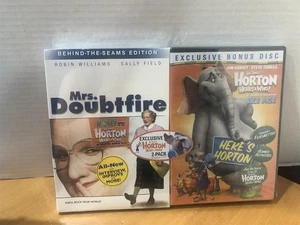 DVD double fonction Mrs.Doubtfire / Horton Hears a Who neuf scellé - Photo 1/2
