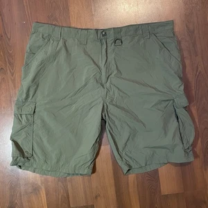Boy Scouts Of America Men's Uniform Shorts Centennial Nylon Cargo 2XL XXL Green - Picture 1 of 6