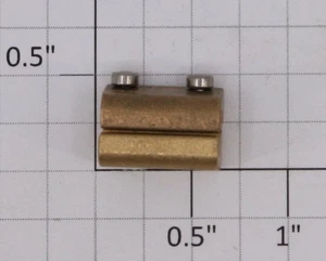 Piko 35292 G Scale Brass Rail Clamp - Picture 1 of 2