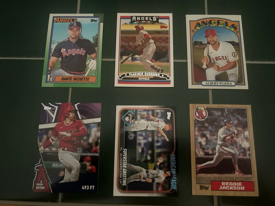 Los Angeles Angels - Lote de 6 tarjetas surtidas Foto 1 de 1