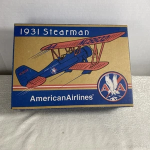 Vintage American Airways 1931 Stearman Diecast Flugzeug 1998 ERTL Sammlerstück - Bild 1 von 12