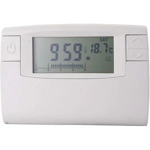 Cronotermostato Digitale Avanzato 24 Programmi 3 livelli da Parete, Bianco - Imagen 1 de 2
