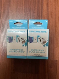 Swimline Waterproof Playing Cards Full Deck For Pool Spa Bath NEW 2PACK 91451 - Picture 1 of 6