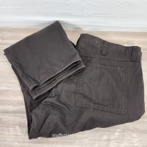 Wrangler Authentics Men's Cargo Pants Regular Fit, Fleece Lined 8-Pockets 42x29½ - Picture 1 of 10