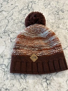 Cappello berretto The North Face unisex marrone pom pom taglia unica - Foto 1 di 5