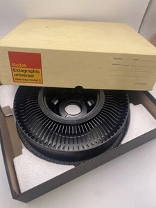 Kodak 80 Slide Ektagraphic Universal Carousel Tray Model 2 CAT 144 3266 VTG - Picture 1 of 6
