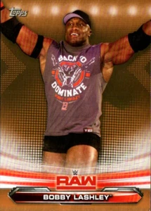 Topps WWE RAW 2019 - Bronze Parallel #9 Bobby Lashley - Imagen 1 de 2