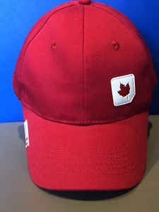 LIKE MINT Molson Canadian Canada Maple Logo Red OSFA Baseball Cap Hat Unisex - Picture 1 of 7