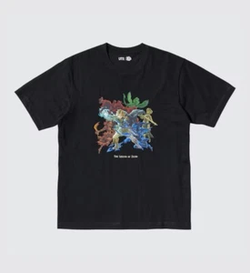 NEW Uniqlo UT Legend Of Zelda Tears Of The Kingdom Graphic T Shirt XL Game Black - Picture 1 of 5