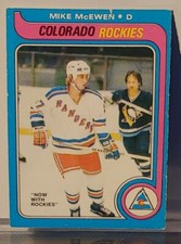 1979-80 O-Pee-Chee Hockey OPC #66 Mike McEwen Colorado Rockies