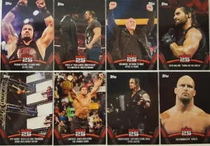 2018 Topps WWE Then Now Forever 25 YEARS of RAW Trading Card Set of 50 - Picture 1 of 1