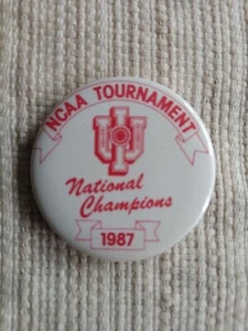 1987 Indiana University National Championship Button  - Picture 1 of 2