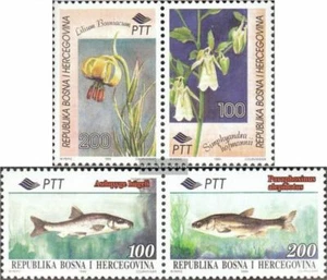 Bosnia-Herzegovina 28-31 Couples mint never hinged mnh 1995 Locals Flora and Flo - Picture 1 of 1