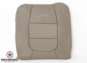 Ford F150 Lariat 2003 - Cubierta de asiento de cuero de repuesto con respaldo inclinado del lado del conductor tostado - Imagen 1 de 11