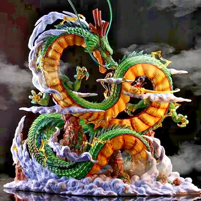Figura Shenron & Goku Dragon Ball - Modelo Anime, Regalo para Fans y Decoración de Habitación Foto 1 de 4