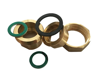 Wilo Satz Pumpenverschraubung Messing 1" - 1" - 1" - 1 1/2" Grundfos Pumpe