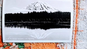 BLACK & WHITE PHOTO POST CARD MT.RAINIER LAKE SPANAWAY WA - Picture 1 of 12