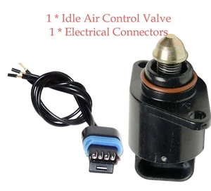 Idle Air Control Valve & Connector Fits GM Buick Cadillac Chevrolet Pontiac - Picture 1 of 3