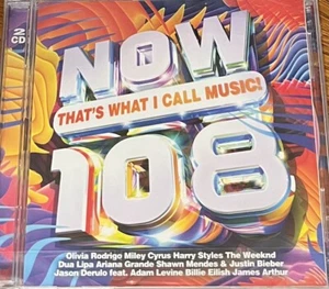 VARIOUS ARTISTS "NOW THAT'S WHAT I CALL MUSIC 108" NEW ORIGINAL 2021 UK 2CD SET - Imagen 1 de 2