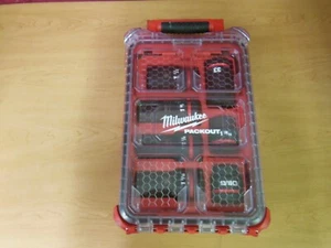 Milwaukee 48-66-7840 Packout 7pc Impact 1" Dr MM & SAE Wheel Service Socket Set - Picture 1 of 9