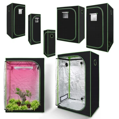 MARKENLOS Growbox Gewächshaus Growschrank Zuchtzelt Zuchtschrank Indoor Growtent Anbauzelt