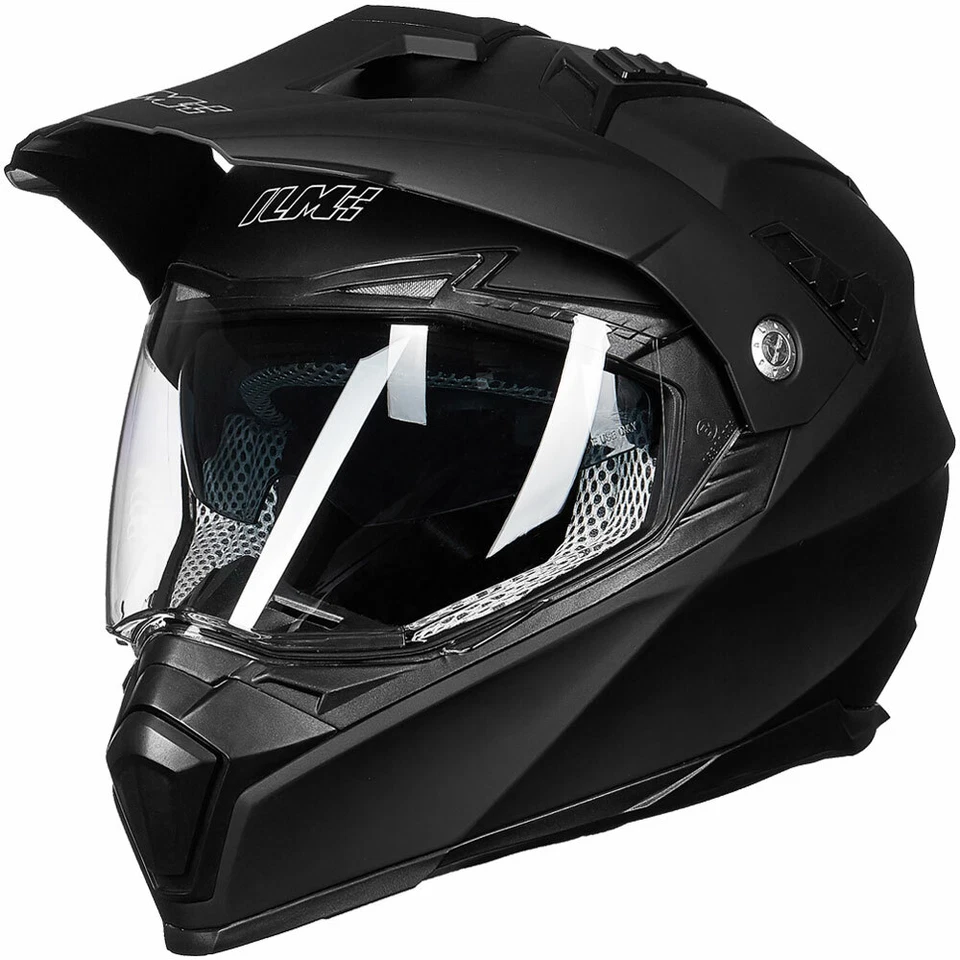 ILM Motorcycle Dual Sport Motocross Helmets Full Face Off Road Dirt Bike ATV DOT Foto 1 de 4