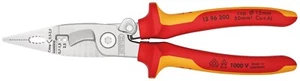 Knipex 13 96 200 T VDE Isolierte Multifunktions Einbauzange gebunden - Bild 1 von 5