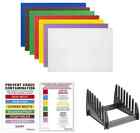 Hygiplas Chopping Boards Commercial 7 Colour Coded Boards 455 x 305x10mm