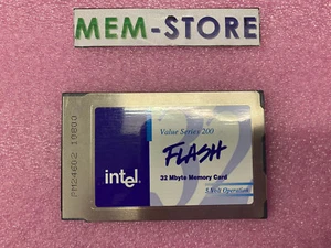 intel 32MB Series 200 FLASH PCMCIA CARD iMC032FLSG-15 A9200745B PM24602 5v - Picture 1 of 3