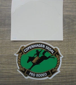 COPENHAGEN SKOAL PRO-RODEO DECAL/STICKER FRONT ADHESIVE 4X3 "NEW - Picture 1 of 2