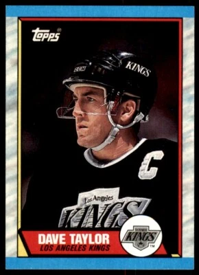 1989-90 Topps #58 Dave Taylor vMPSZh - Image 1 of 2
