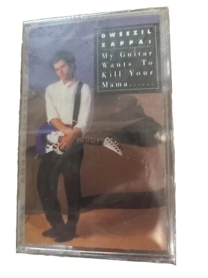 DWEEZIL ZAPPA MY GUITAR WANTS TO KILL YOUR MAMA 1988 VINTAGE CASSETTE Chrysalis - Image 1 of 4