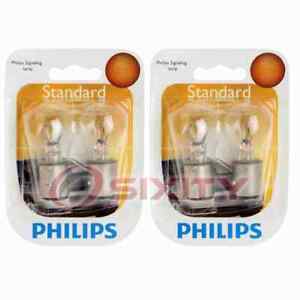 2 pc Philips Outer Tail Light Bulbs for Hyundai Elantra Elantra Coupe zx