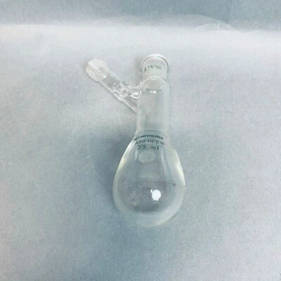 Chemglass Airfree Schlenk Reaction Flask 25 ml 14/20 Outer Joint - Image 1 of 4