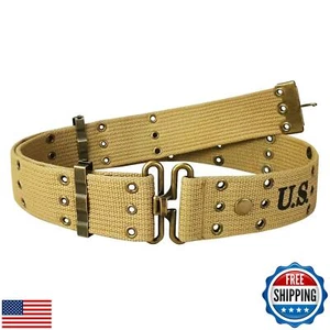 SMONT WW2 US Army M36 Pistol Battle Tactical Military Hunting Belt, 2" Wide W - Picture 1 of 5