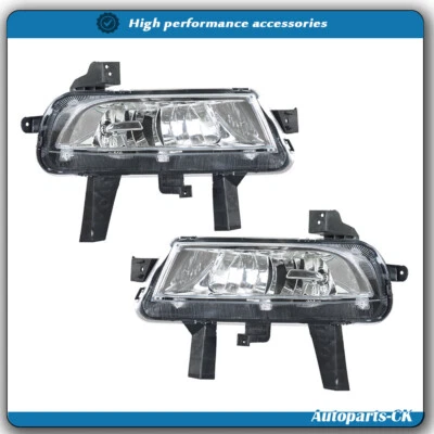 雾灯前灯适用于 2014 - 2016 别克曲棍球 LH+RH 侧面透明镜头卤素灯 — 第 1/4 张图片